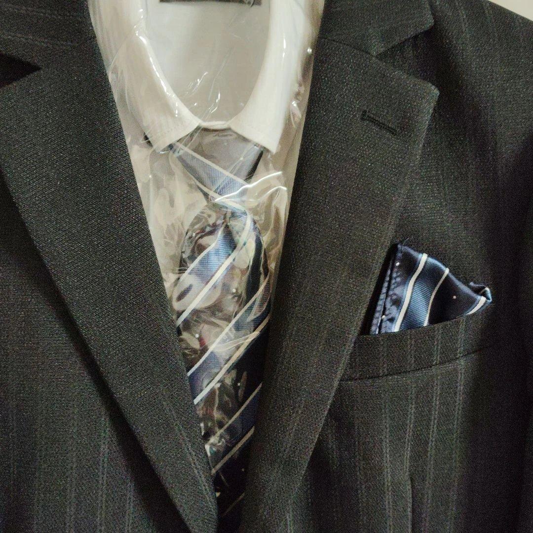 希少　新品タグ付　ヒロミチナカノ　男子　卒業式　キッズスーツ　165cm　A