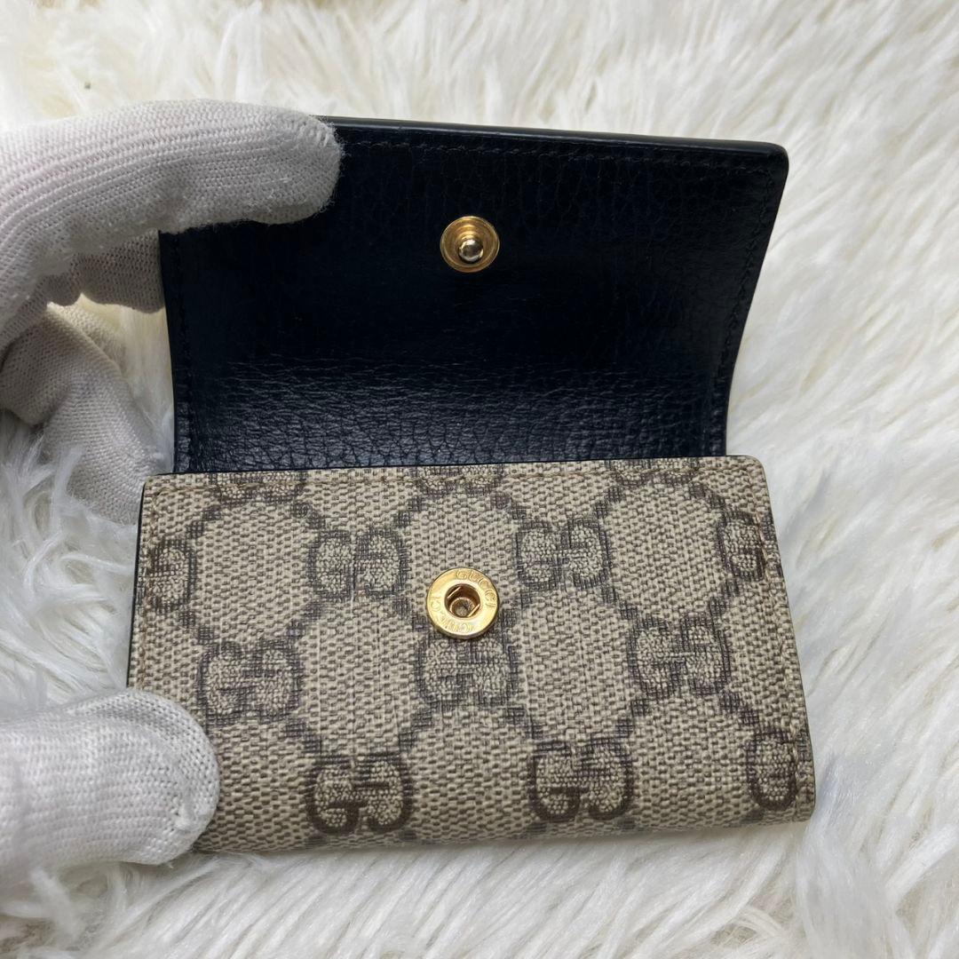 【未使用に近い】 グッチ 6連 キーケース スプリーム GG マーモント