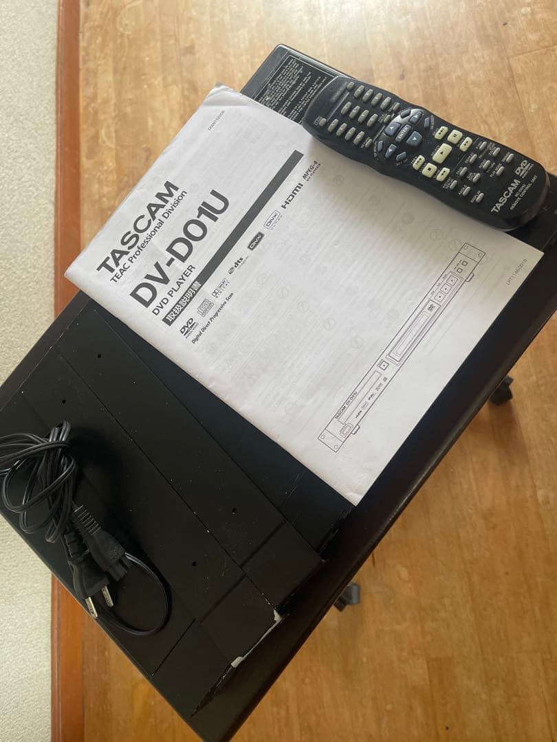 TASCAM DV-D01U DVDプレーヤー　動作良好
