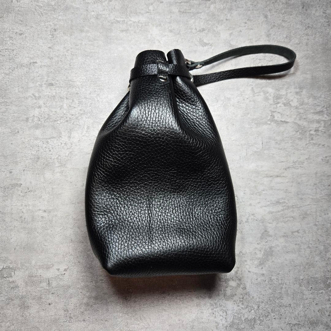 専用　スタッズ　レザー　ウォレット　巾着　ハンドメイド