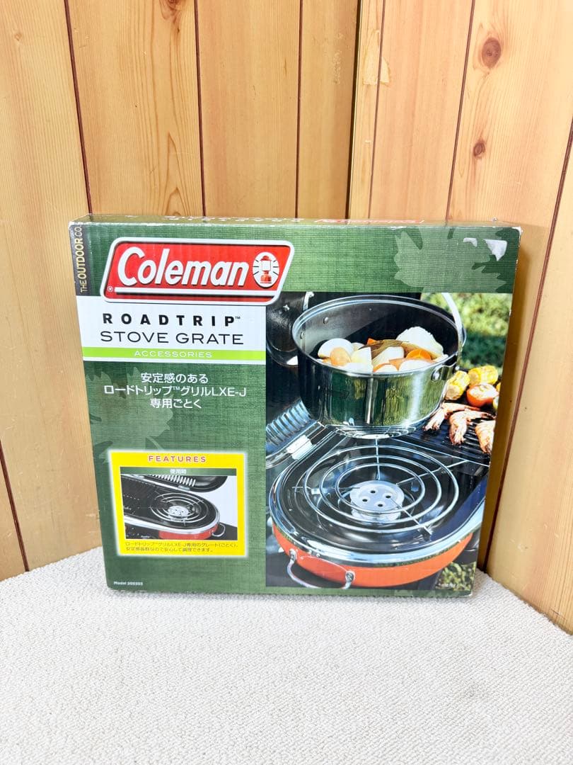 未使用 コールマン ロードトリップ 鉄板 プレート 五徳 セット