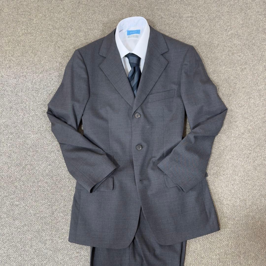 【美品】GUCCI グッチ グレースーツ ジャケット＆パンツ 28E7FL