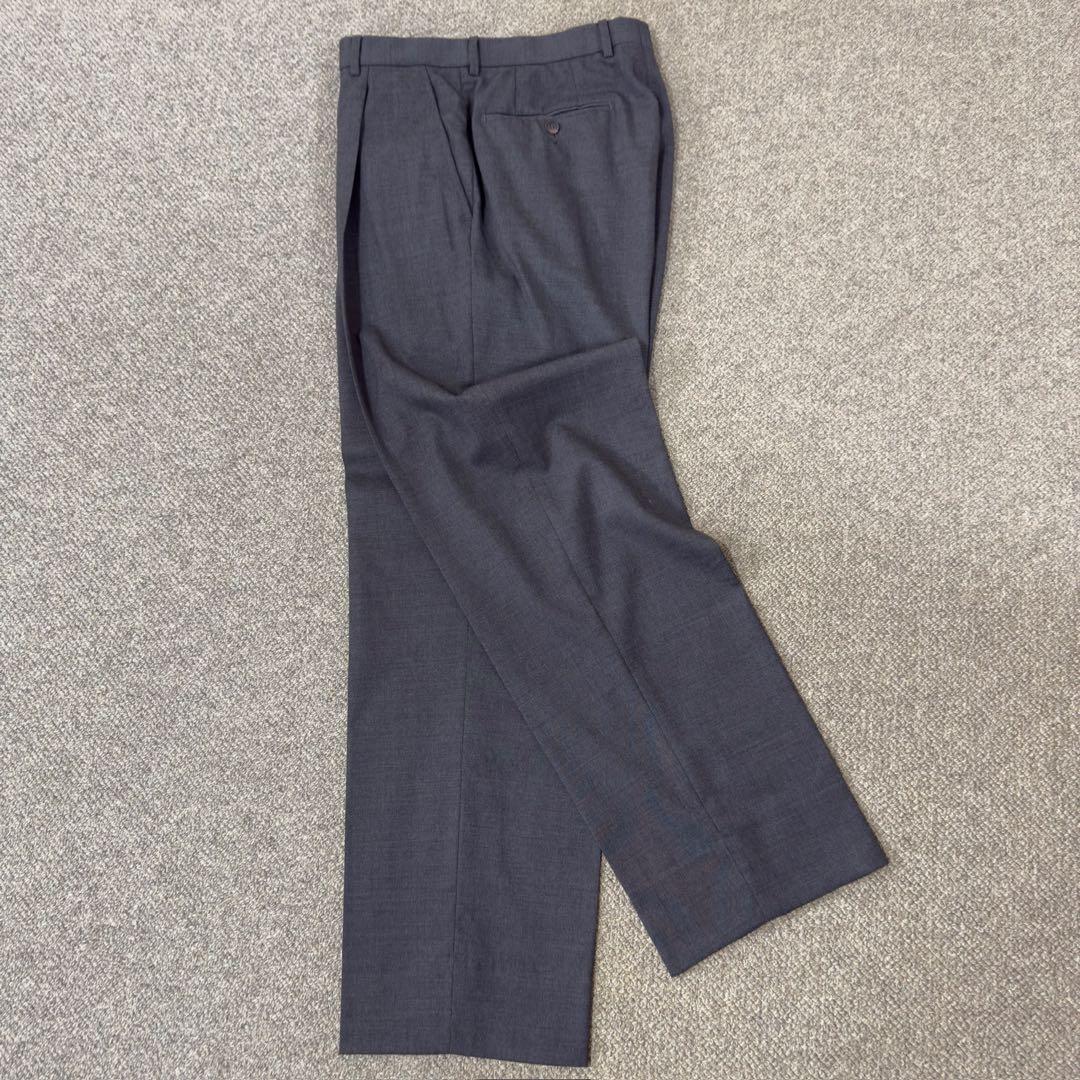 【美品】GUCCI グッチ グレースーツ ジャケット＆パンツ 28E7FL