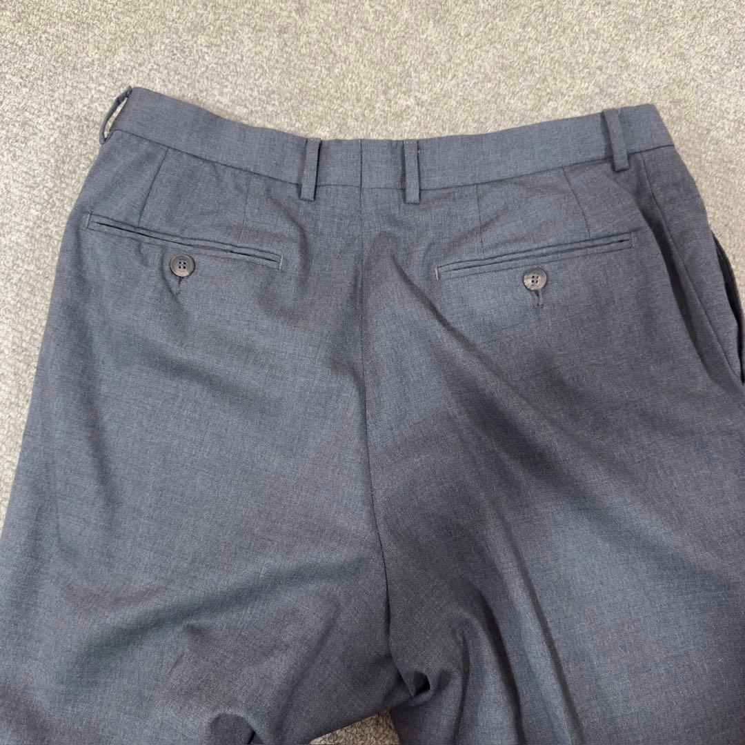 【美品】GUCCI グッチ グレースーツ ジャケット＆パンツ 28E7FL