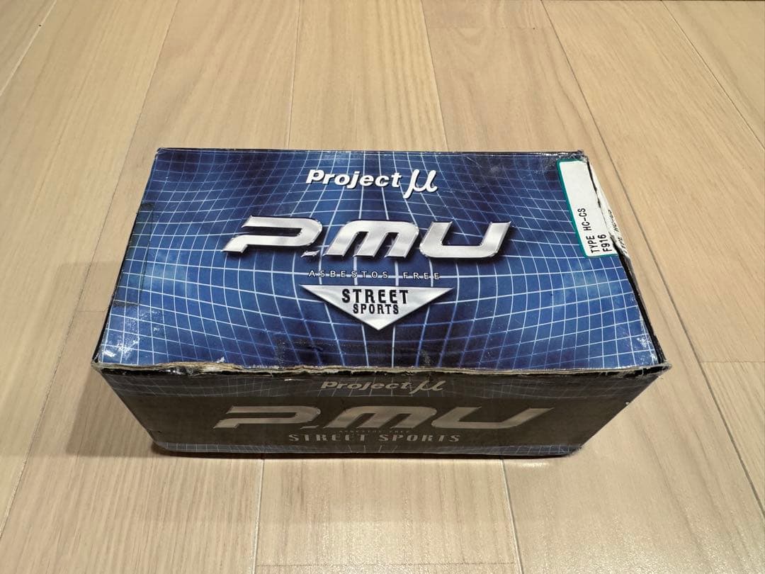 Project μ ブレーキパッド TYPE HC-CS（フロント）F916