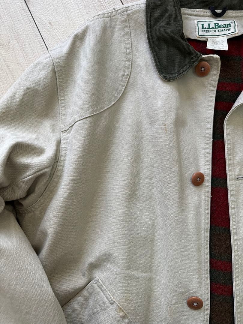 80s L.L.Bean ハンティングジャケット ダック地 L USA製