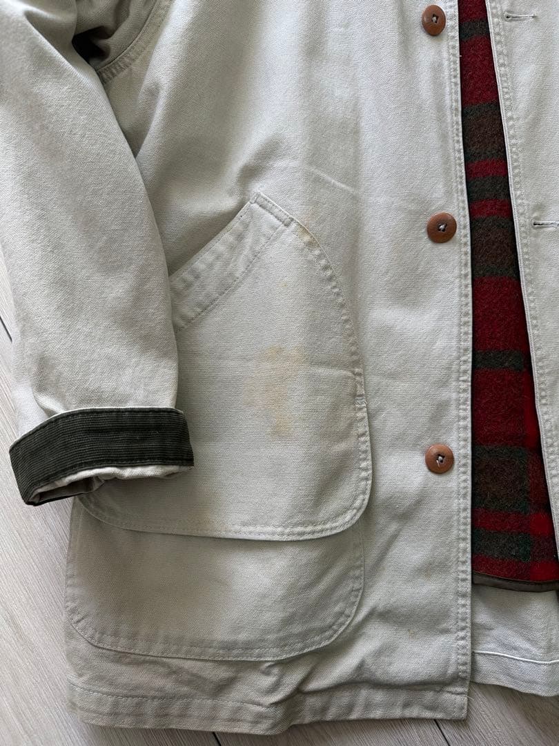 80s L.L.Bean ハンティングジャケット ダック地 L USA製