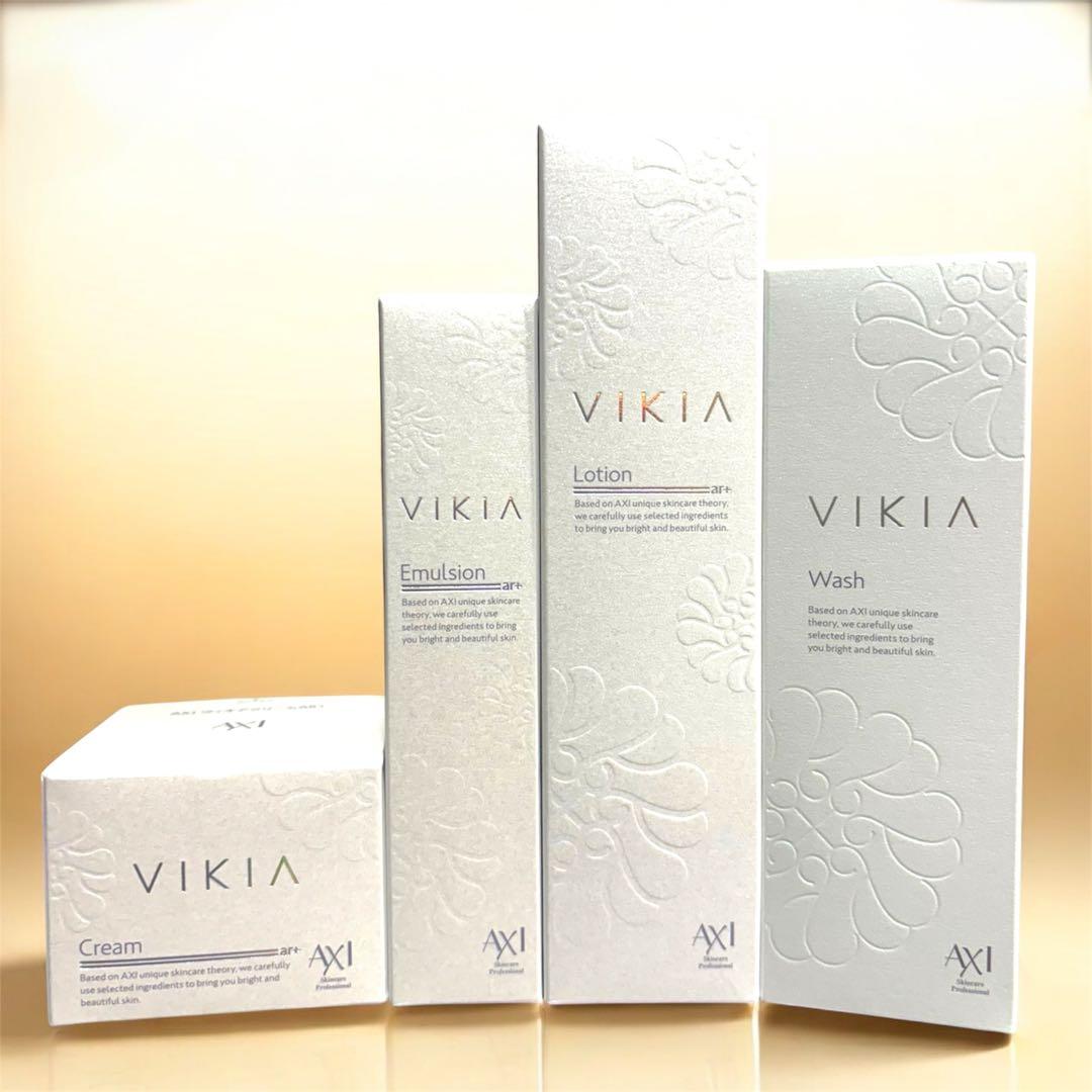 クオレ AXIヴィキアAR＋シリーズ4点セット（化粧水・乳液・クリーム・洗顔）