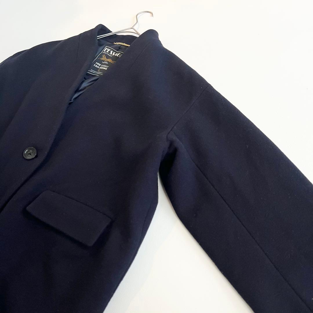 JOURNAL STANDARD L’ESSAGE ノーカラー コクーンコート