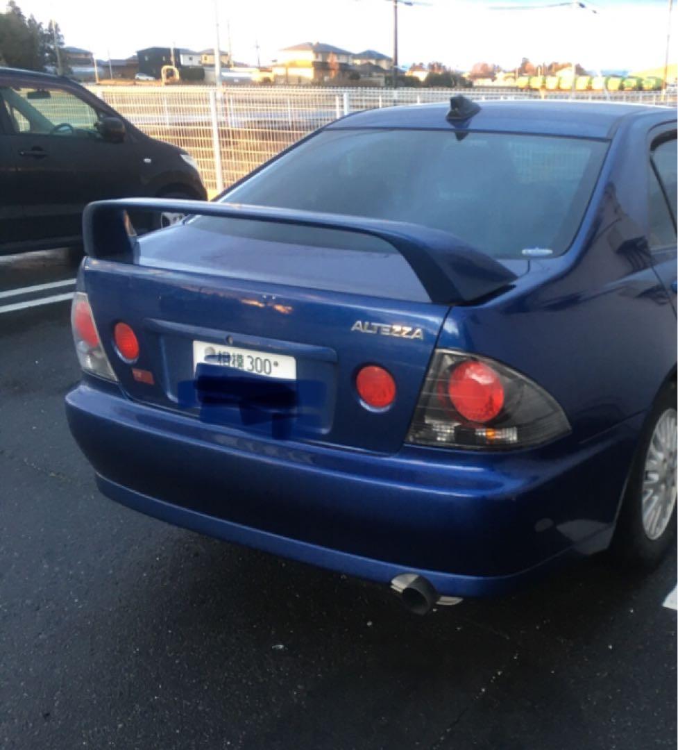 アルテッツァ リアスポイラー トランクスポイラー ALTEZZA/GXE10