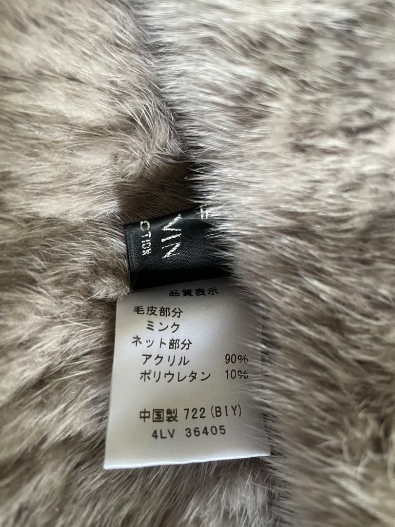 ★ LANVIN ランバン　毛皮の帽子　ミンク