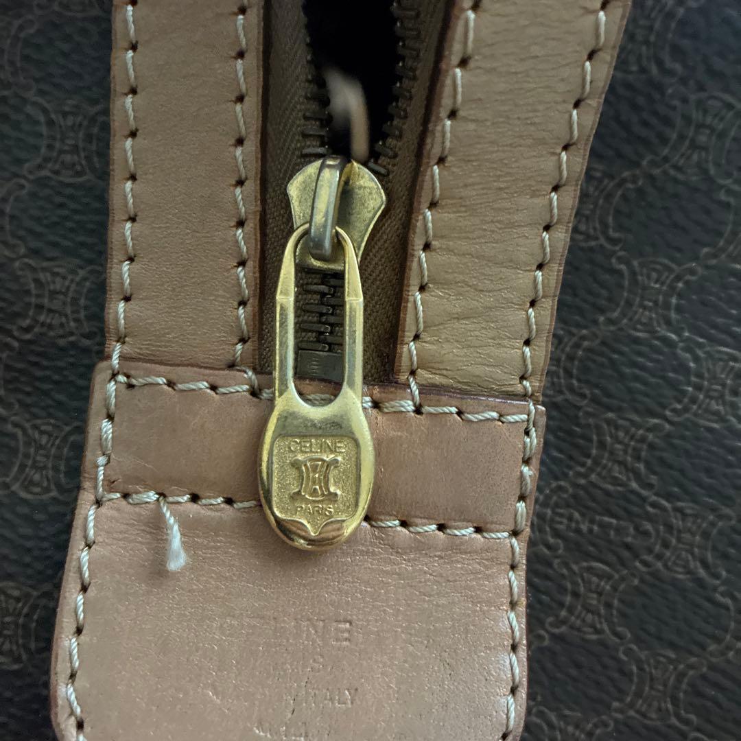 セリーヌ トリオンフ マカダム柄 ボストンバッグ