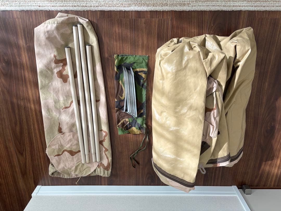 ダッチアーミーテント　デザートカモ