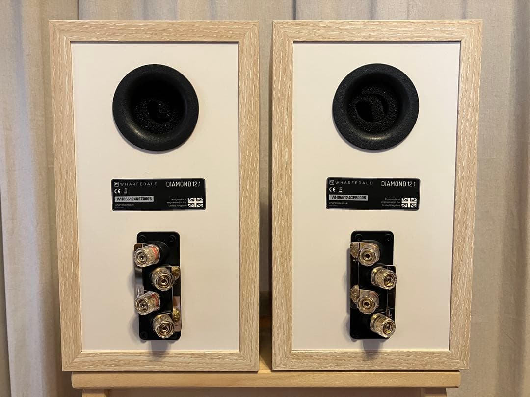 【美品】Wharfedale Diamond 12.1 ライトオーク ペア