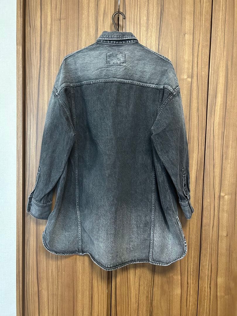 美品★ DENIMシャツワンピース