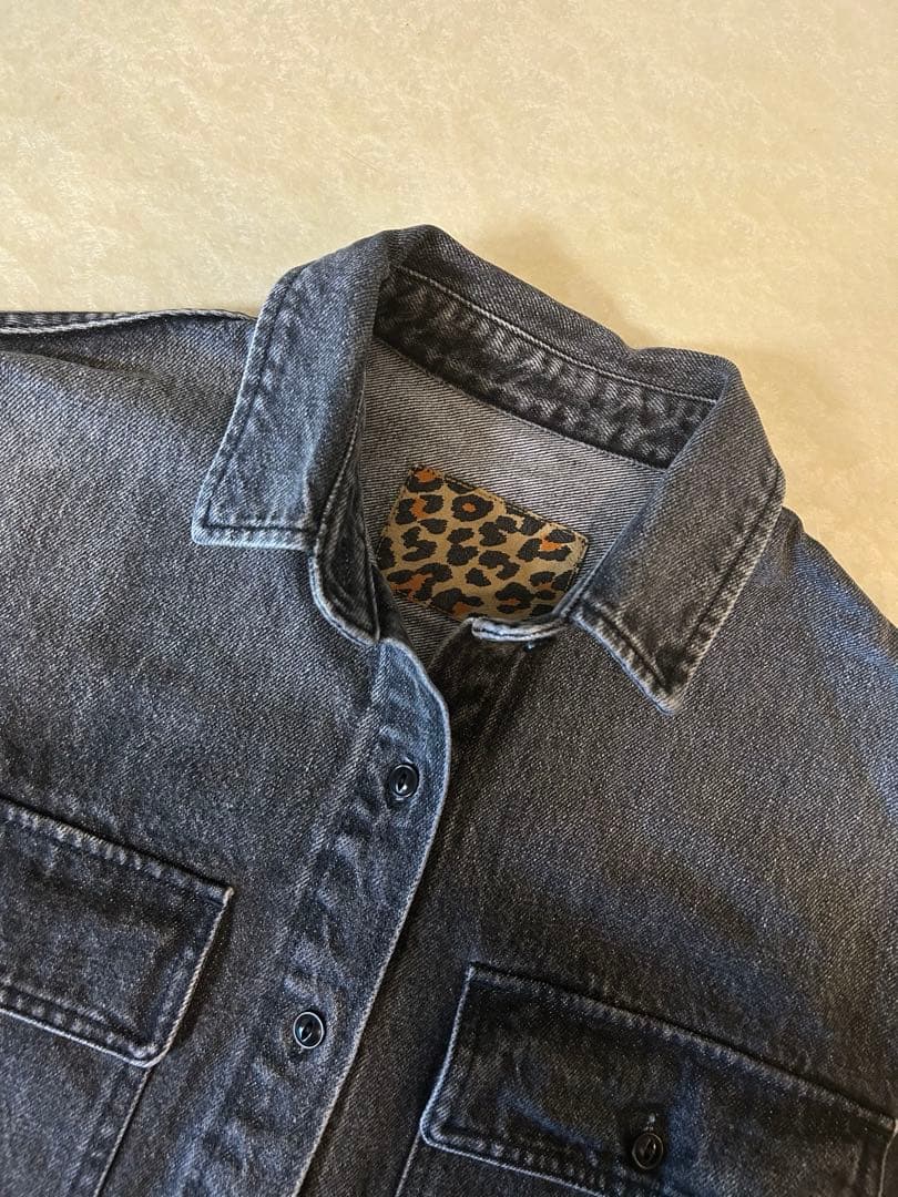 美品★ DENIMシャツワンピース