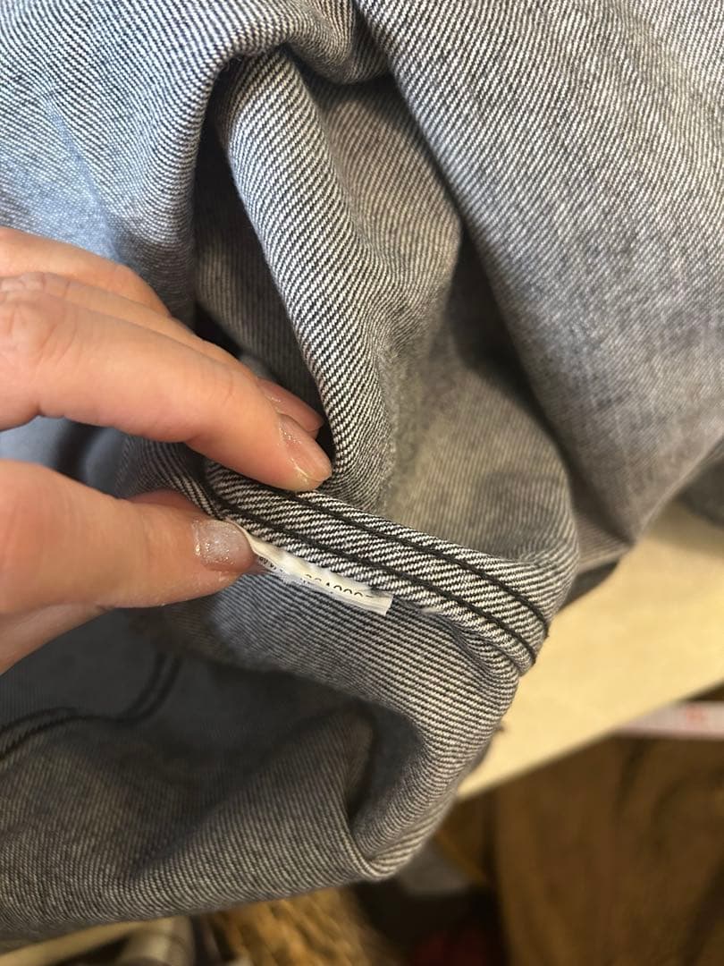 美品★ DENIMシャツワンピース