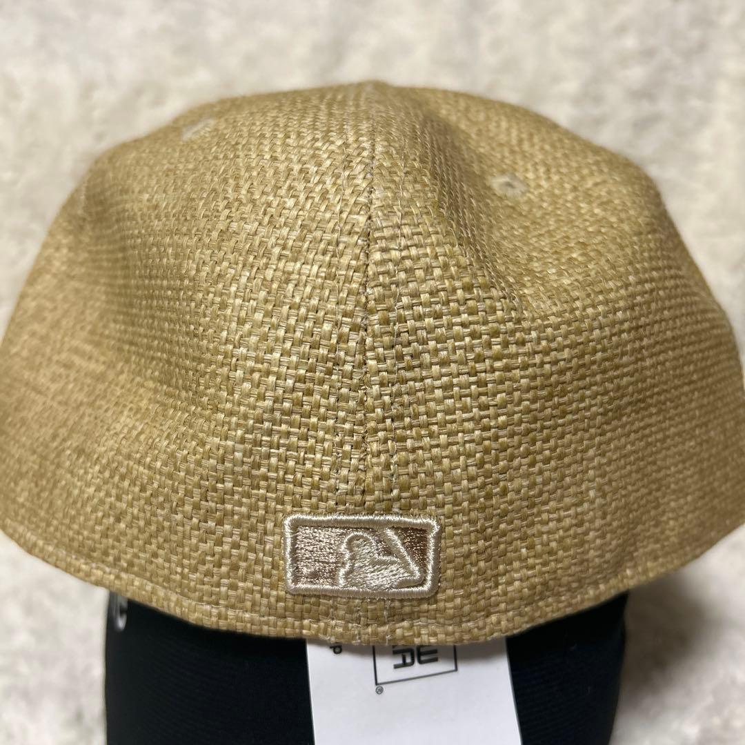 【新品】ニューエラ ✖️ニューヨーク・ヤンキース　ペーパーストロー　キャップ