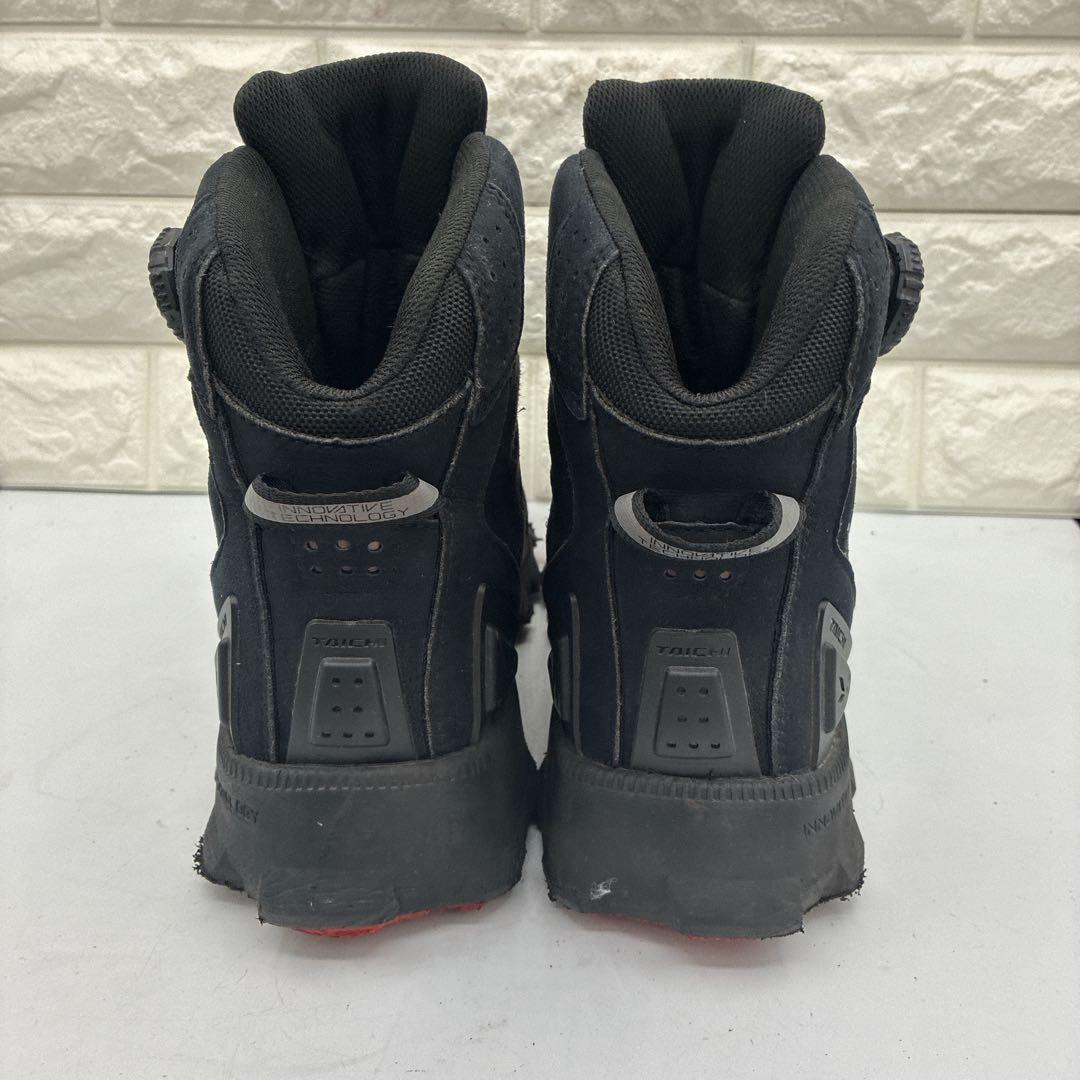 【良品】TAICHI タイチ ライディングブーツ 27 RSS010 SUEDE