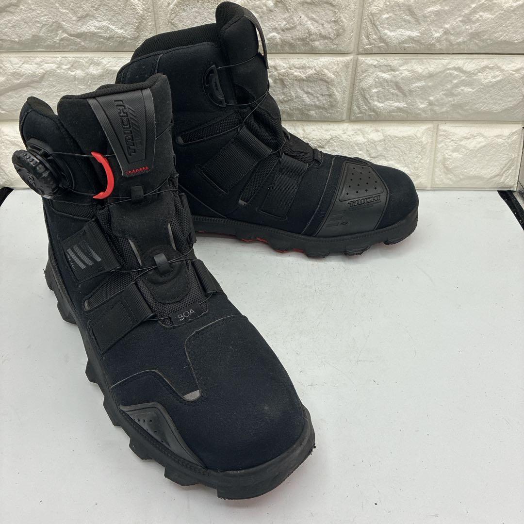 【良品】TAICHI タイチ ライディングブーツ 27 RSS010 SUEDE