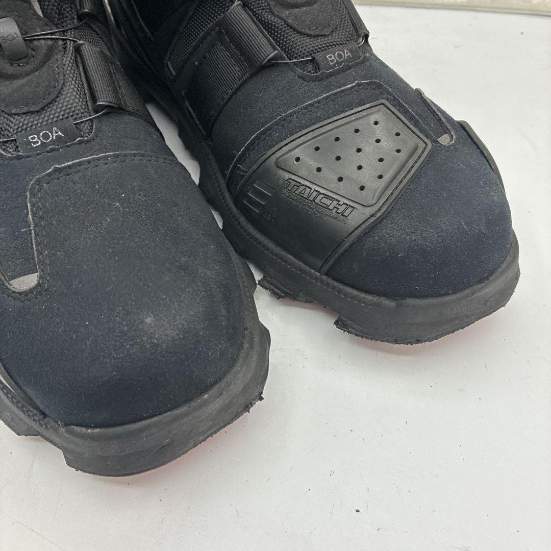 【良品】TAICHI タイチ ライディングブーツ 27 RSS010 SUEDE