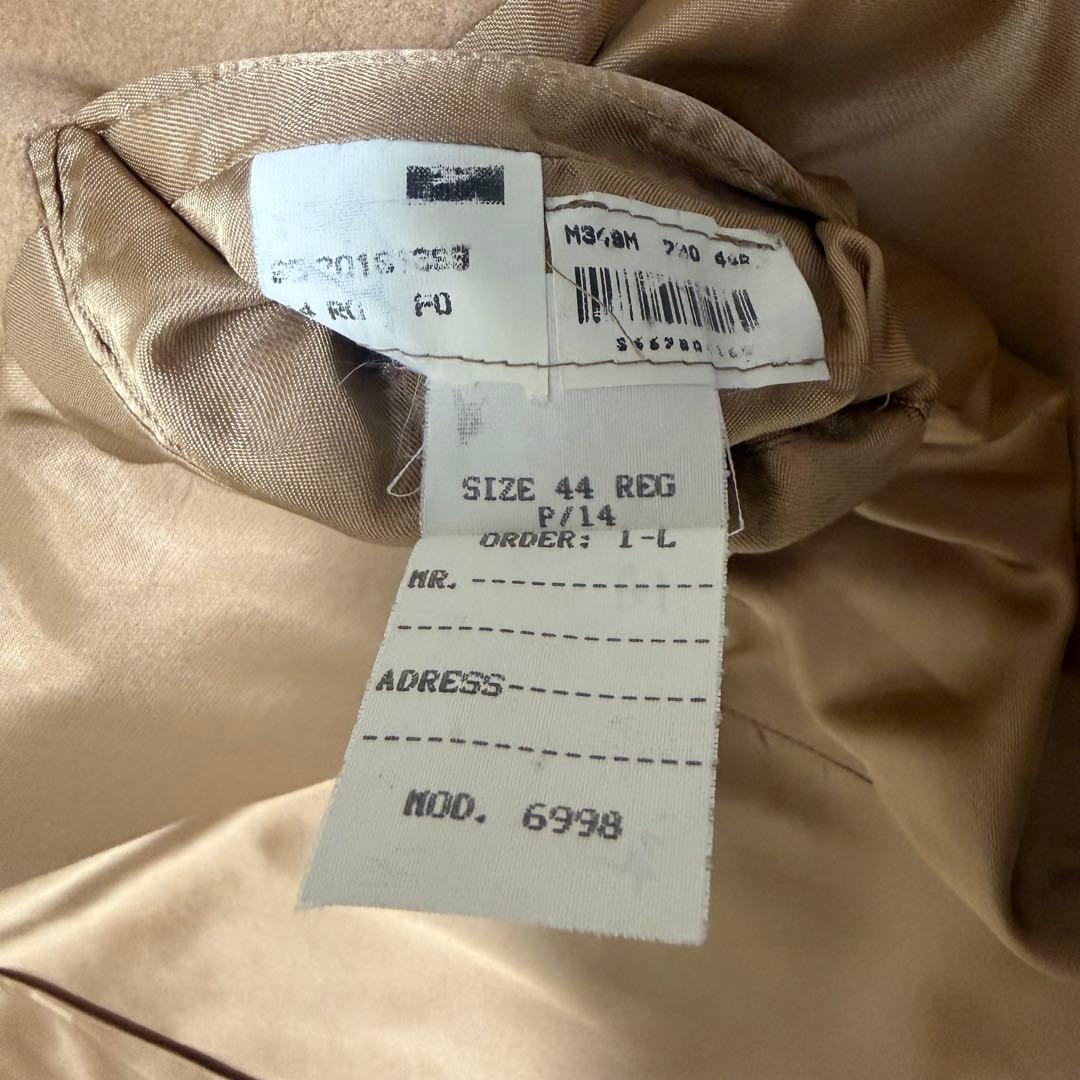 ブルックスブラザーズ　テーラードジャケット　最高級　キャメル100% XXXL