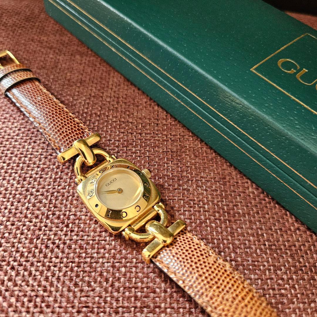 た*ん様 【稼働品・美品】GUCCI ホースビッド 　⭐ヴィンテージ レディース