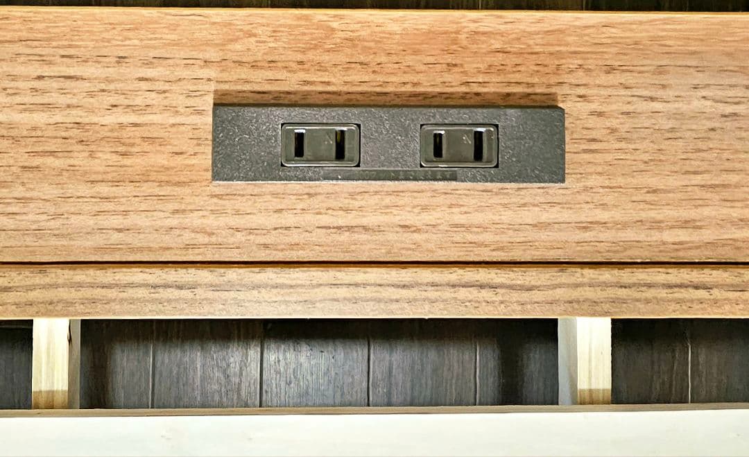 すのこベッド セミダブル 2口コンセント付き Major In Life