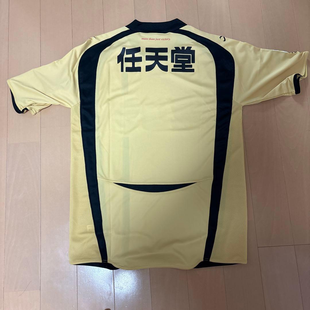 レア！　京都サンガ　ユニフォーム　L ワコール　ゴールド