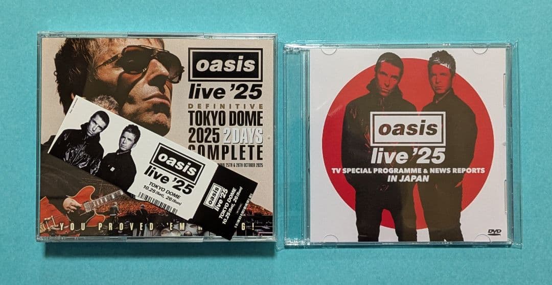 洋楽 OASIS / Definitive Tokyo Dome 2025 2days