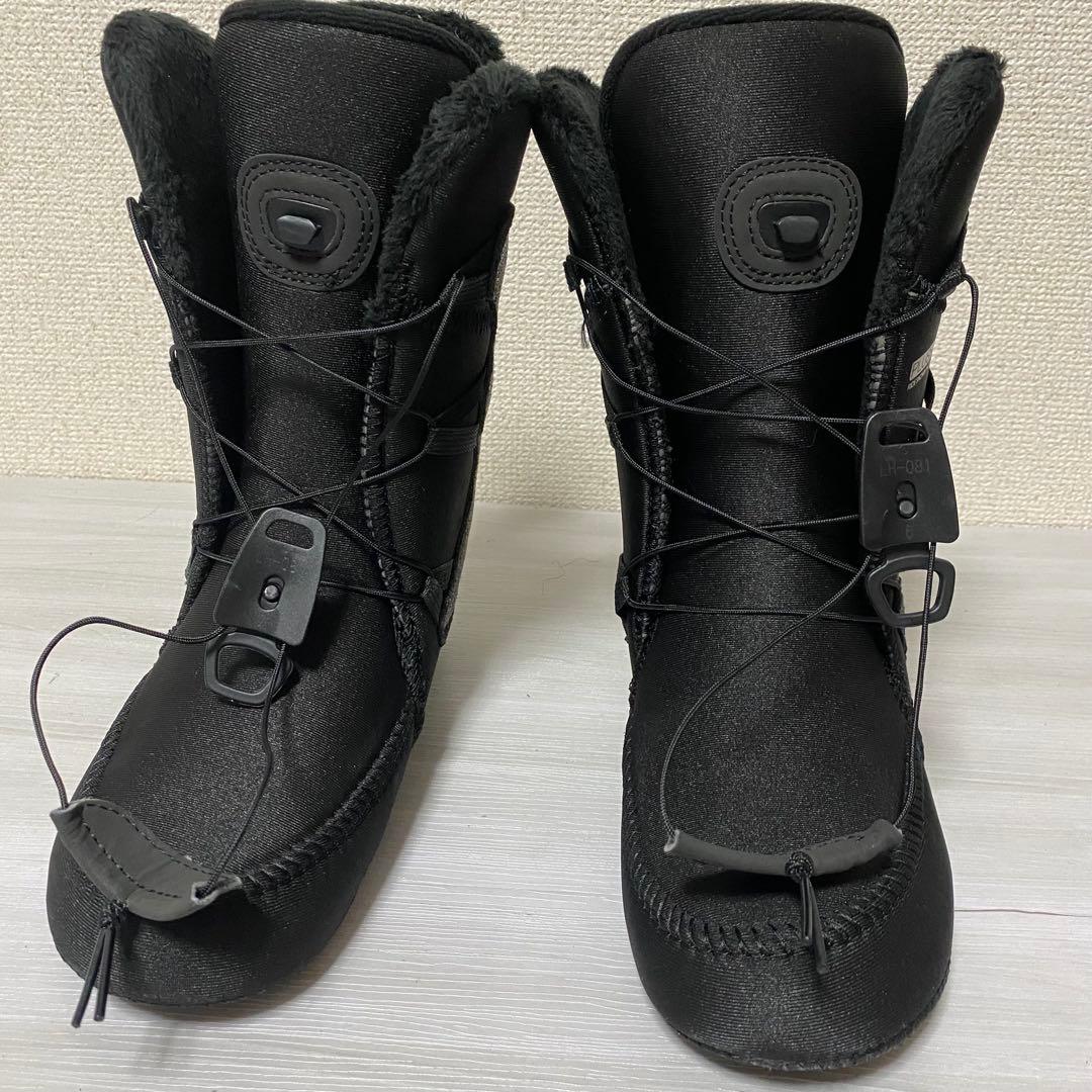 【極美品】RIDE SAGE 23.5cm スノーボードブーツ　ブラック