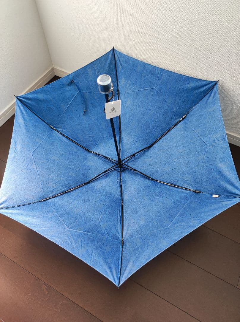 WAKO 折りたたみ傘 ブルー