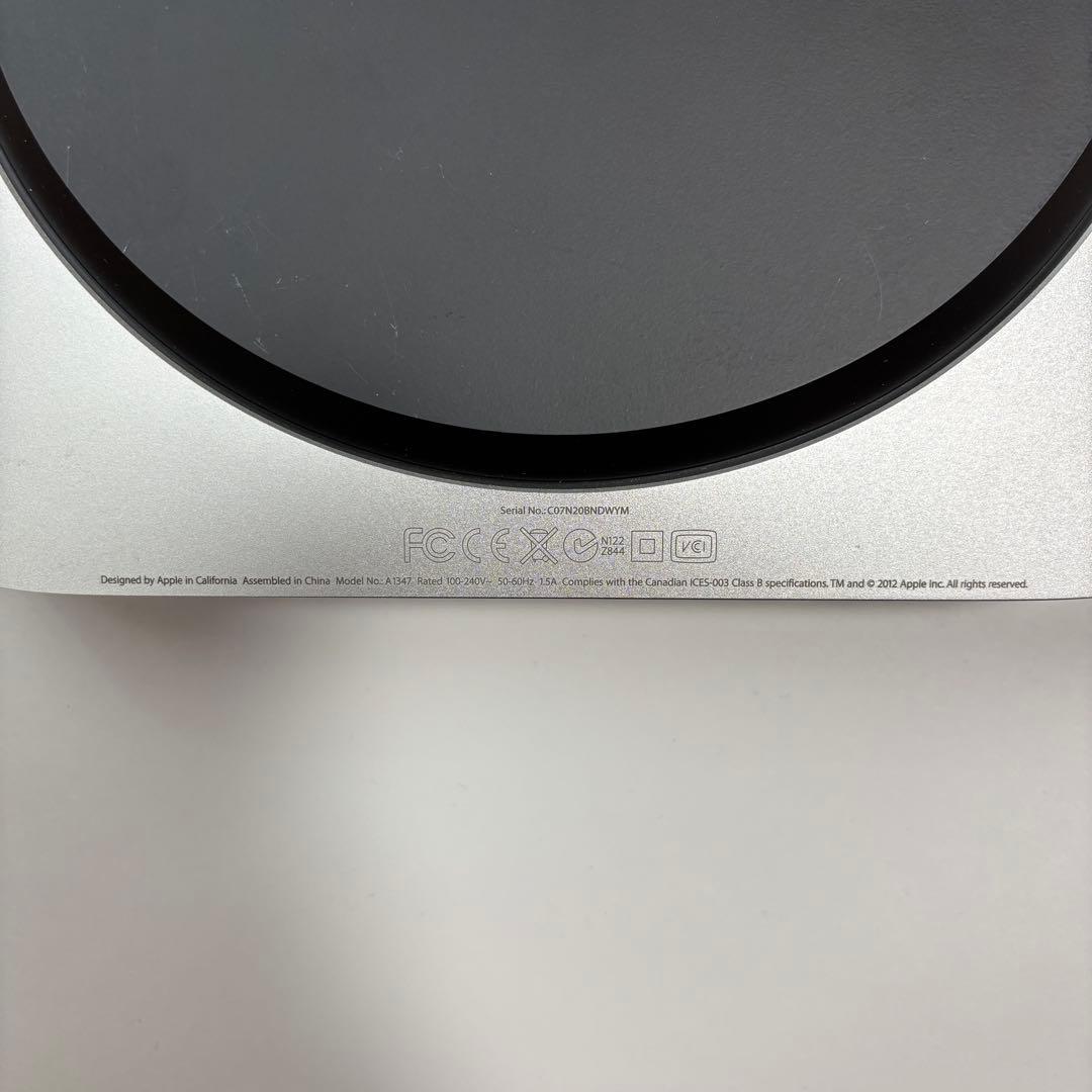 Macデスクトップ Mac mini Late2012 A1347 Core i7