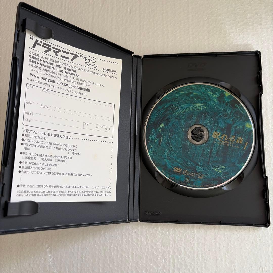 眠れる森 DVD-BOX 〈4枚組〉　フジテレビドラマ