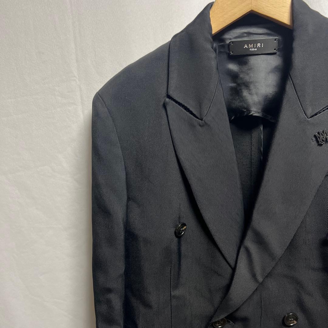 AMIRI アミリ　ダブルジャケット　ブラック　ITALY イタリア製