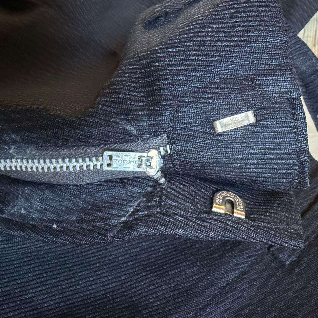 50s スラックス ブラック W40 ウール USA製 絣 Talon 極太