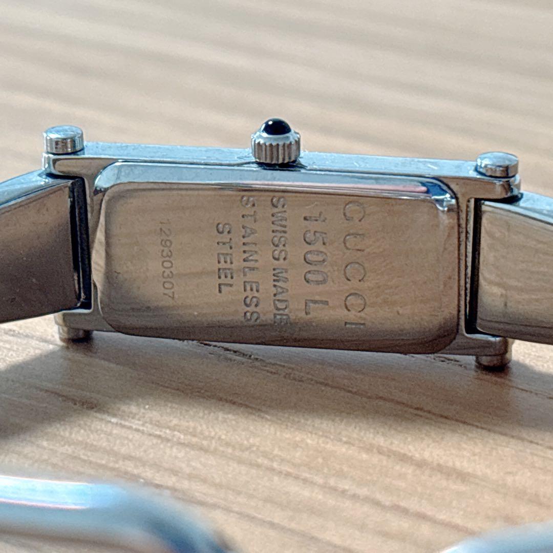 GUCCI時計 レディース1500L 1Pダイヤ付き