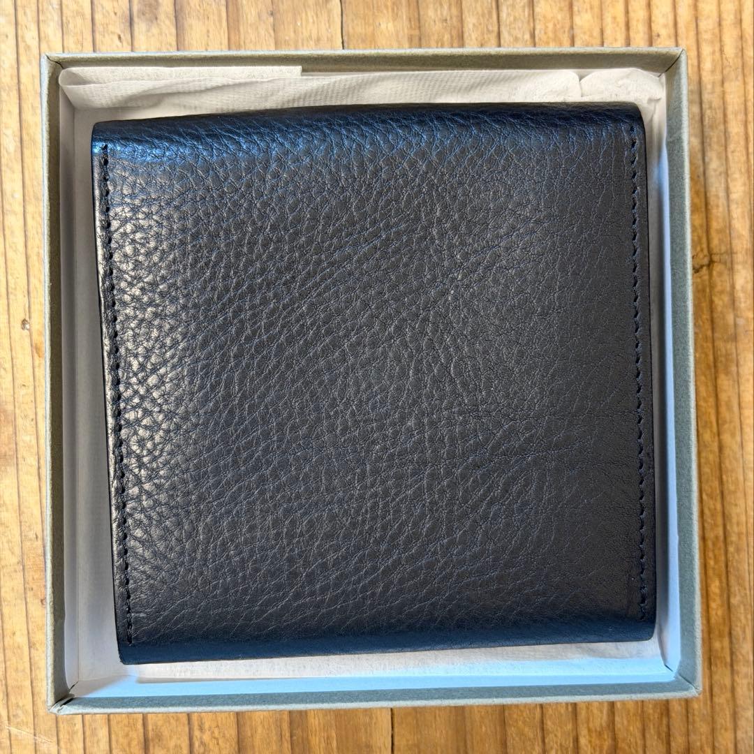 sinleathersシンレザーズ ミドルウォレット ブラック