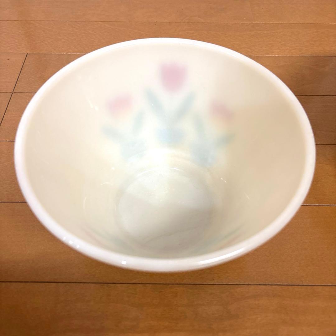 ファイヤーキング　アイボリーチューリップ ミキシングボウル Mサイズ2個セット