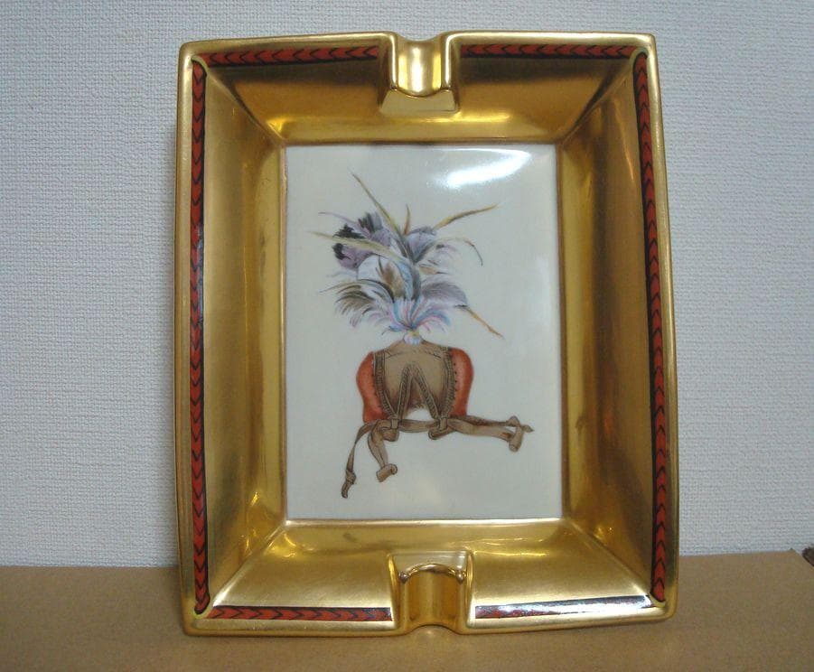 たま　エルメス　ビンテージ　灰皿　アッシュトレイ　HHH