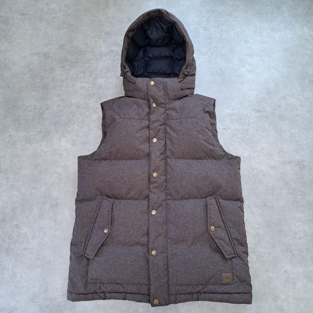 【大人気】ノースフェイス ダウンベスト メンズL