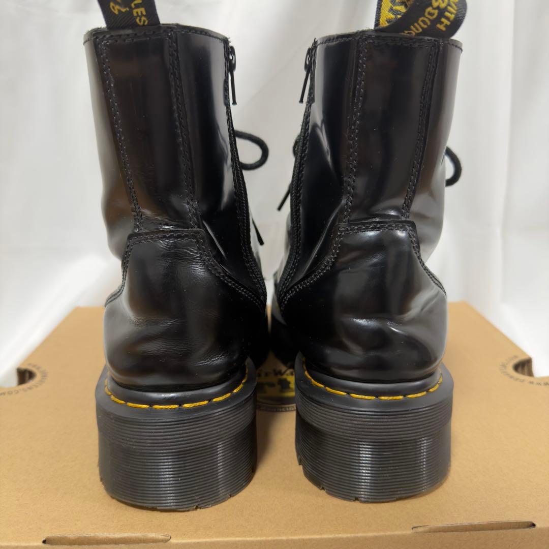 【美品】ドクターマーチン JADON 8ホールブーツ 厚底 サイドジップ UK7