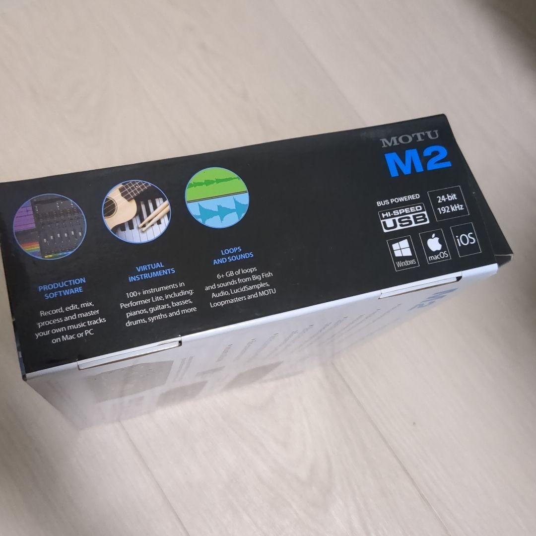【美品/動作確認済み】MOTU M2　USBオーディオインターフェース