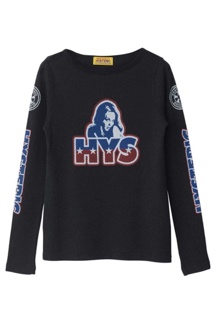 ヒステリックグラマー BURNING WHEEL Tシャツ ロンT