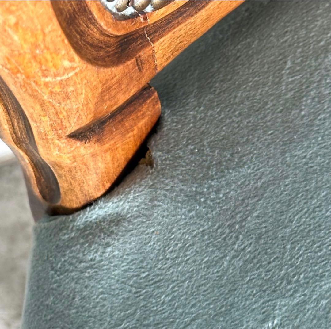 ✦90s✦ロココ調 イタリア製ダイニングチェア アンティーク　ベロア ベルベット