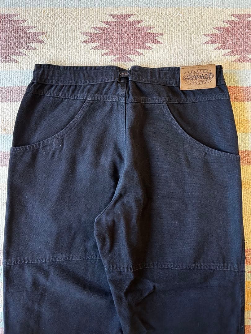 パンツ 90s USA GRAMICCI double knee duck black
