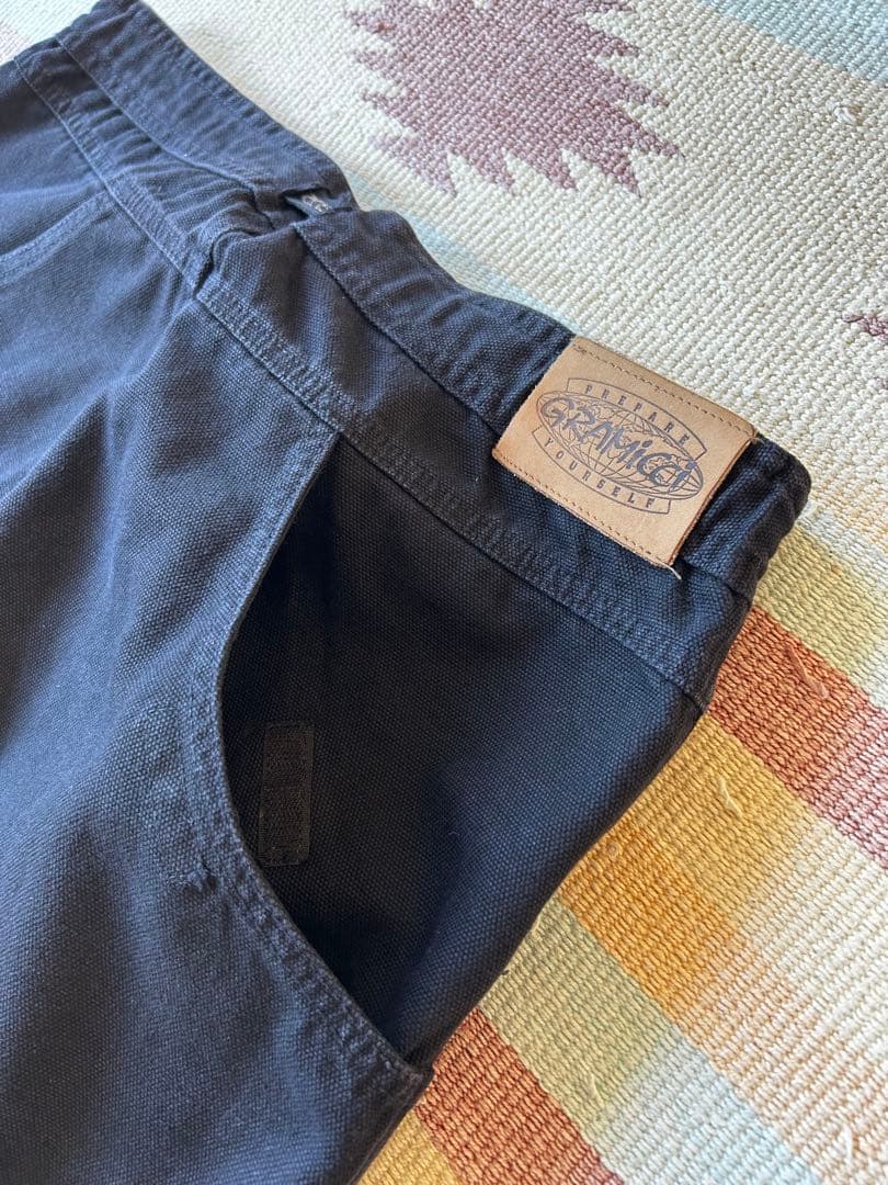 パンツ 90s USA GRAMICCI double knee duck black