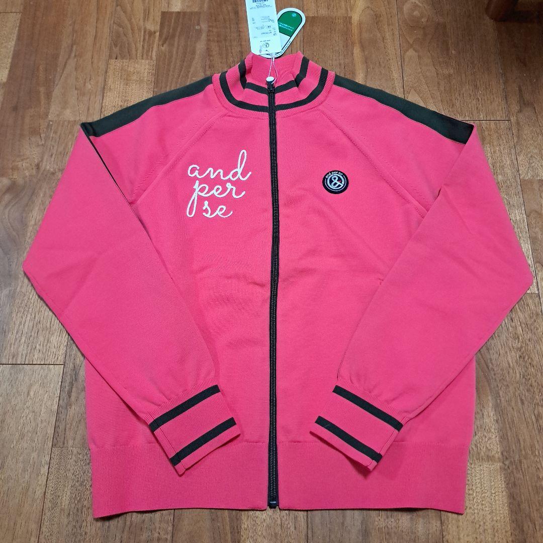 【タグ付】and per se アンパスィゴルフ レディース アクティブニット