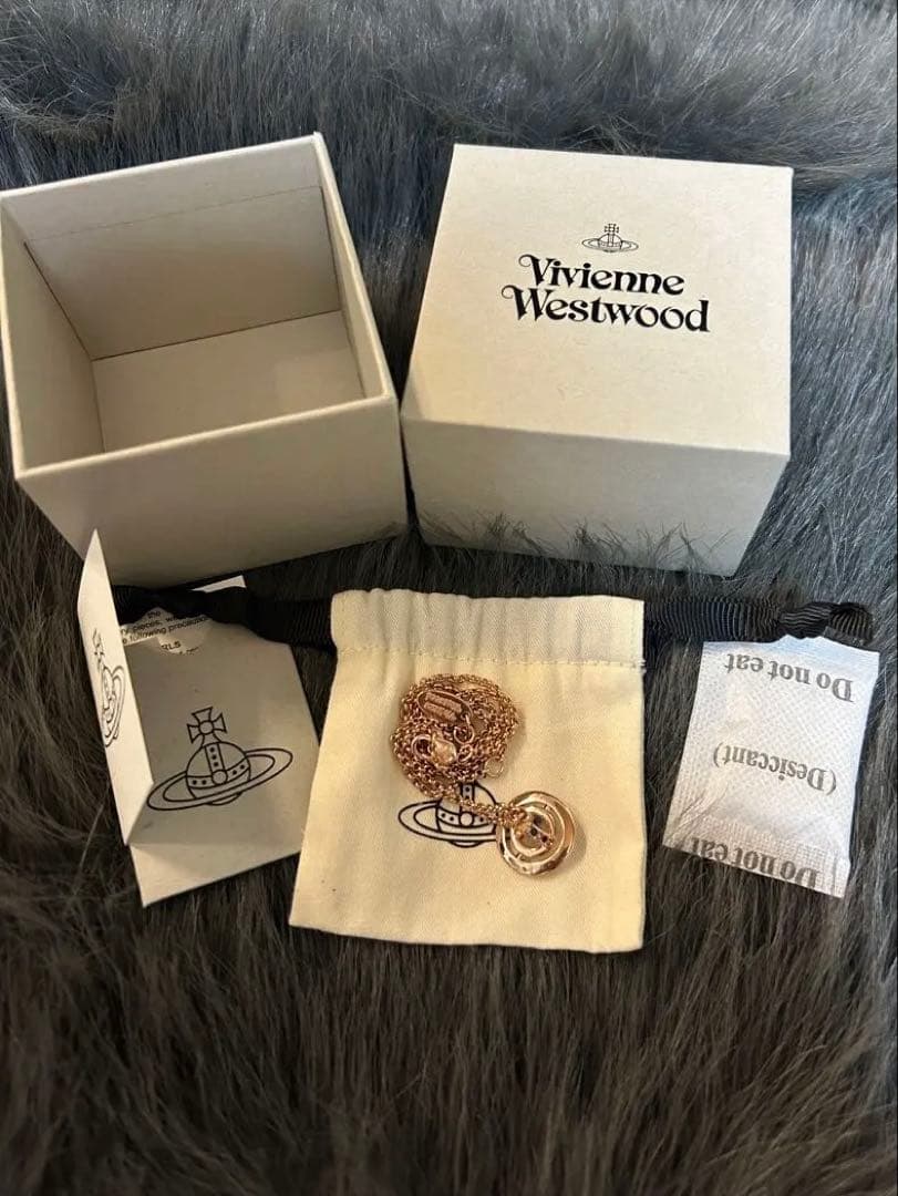 【Vivienne Westwood】ネックレス/ピンクゴールド