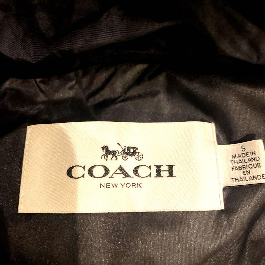 COACH ダウンベスト　BLACK 美品